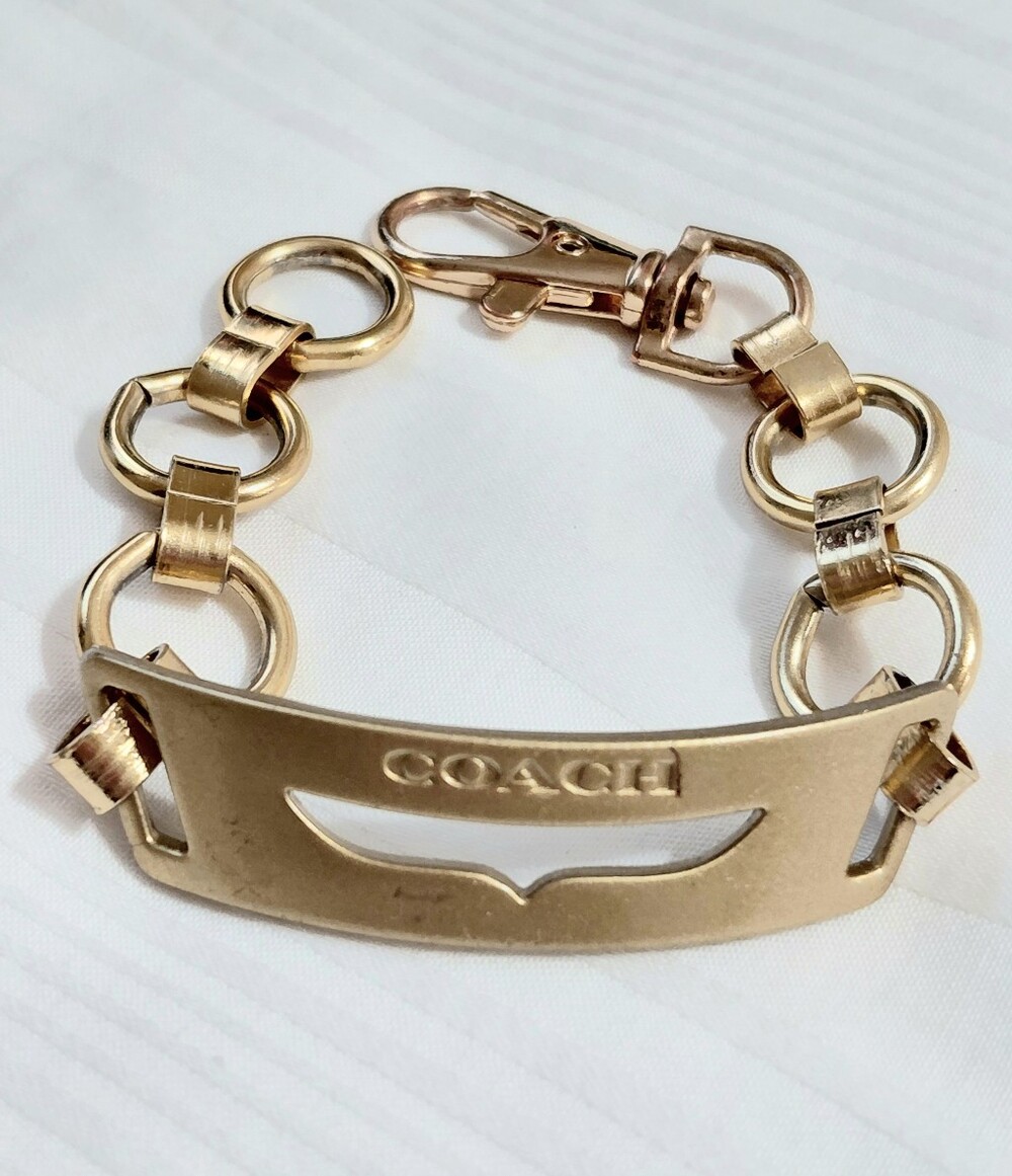 Coach Gold Link Bracelet
